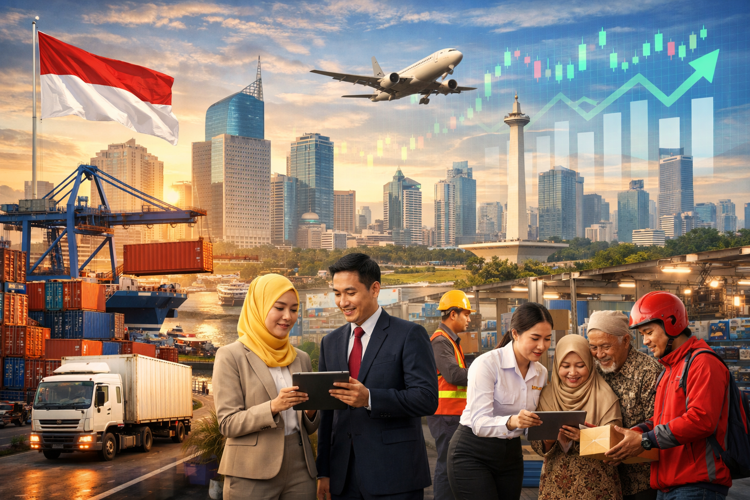 Sektor Bisnis Nasional Terus Tumbuh di Tengah Tantangan Global