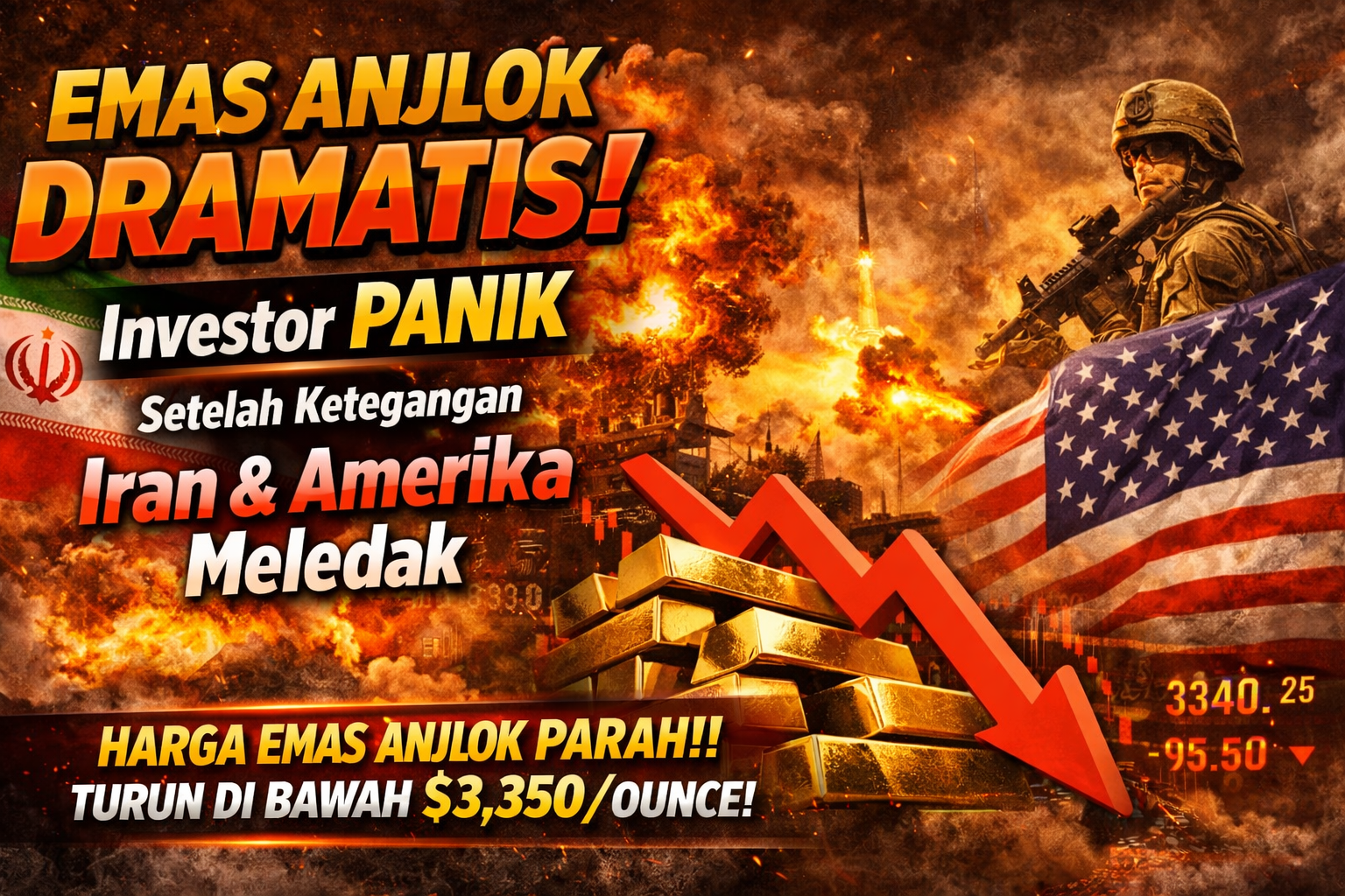 Teknologi Finansial & Aset Digital Tekan Harga Emas, Investor Mulai Tinggalkan Logam Mulia  loading=