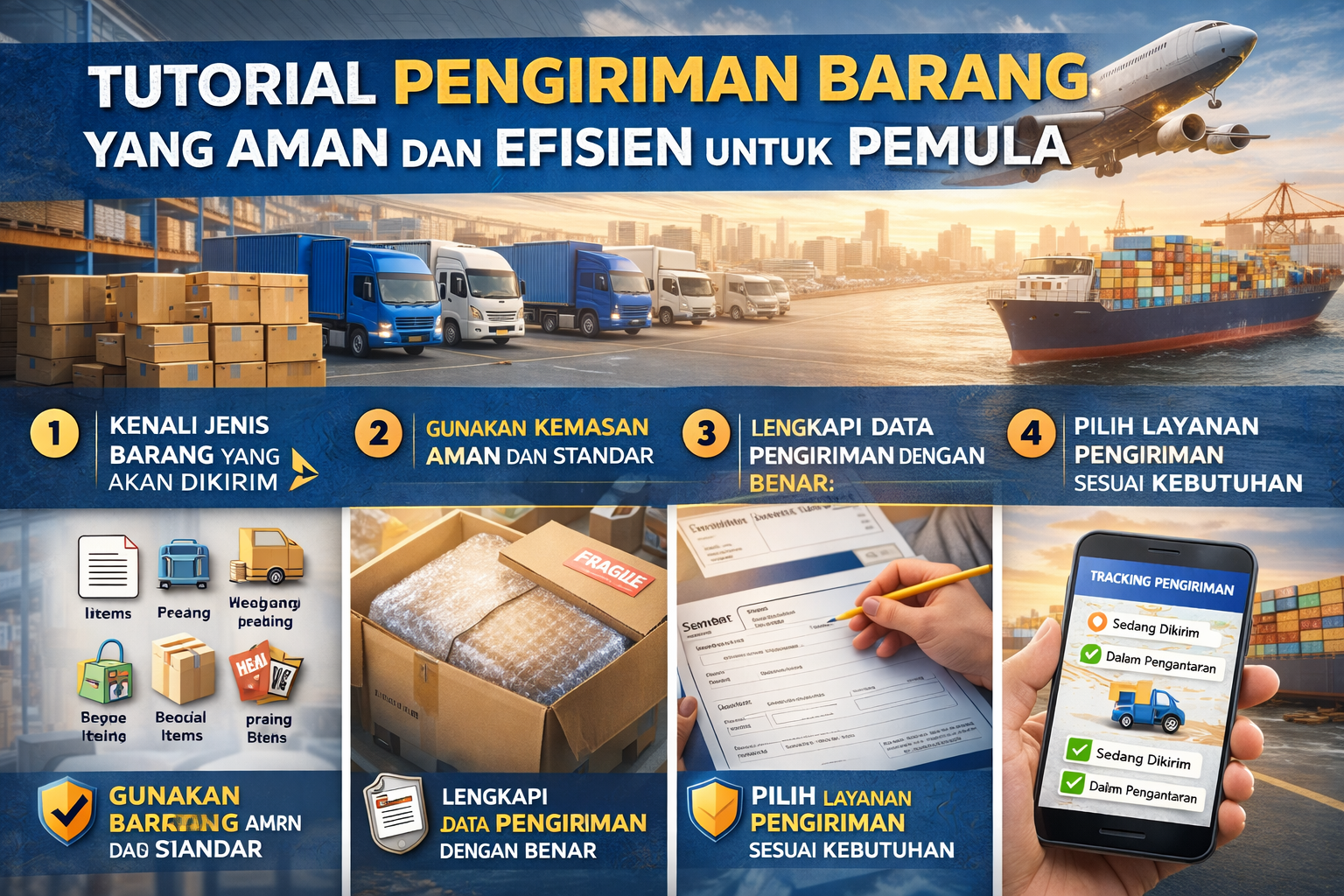 Tutorial Pengiriman Barang yang Aman dan Efisien untuk Pemula